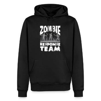 Zombie Lover Cosume for Funny Halloween - Männer Premium Bio Hoodie - Schwarz - Vorne - Nico (187cm)