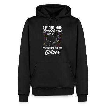 Continental Bulldog Hundebesitzer Hund Hundeliebha - Männer Premium Bio Hoodie - Schwarz - Vorne - Nico (187cm)