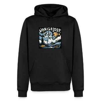 Van Ghost Art Teacher Halloween - Männer Premium Bio Hoodie - Schwarz - Vorne - Nico (187cm)