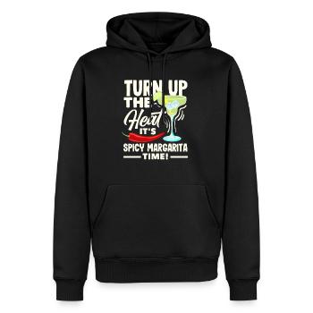 Attenzione Spicy Margarita Cocktail Lover's - Männer Premium Bio Hoodie - Schwarz - Vorne - Nico (187cm)