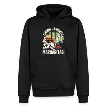 Attenzione Spicy Margarita Cocktail Lover's - Männer Premium Bio Hoodie - Schwarz - Vorne - Nico (187cm)