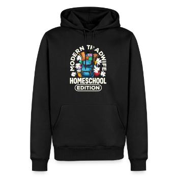 Sip Back Relax and Spice It Up Margarita Mode On - Männer Premium Bio Hoodie - Schwarz - Vorne - Nico (187cm)