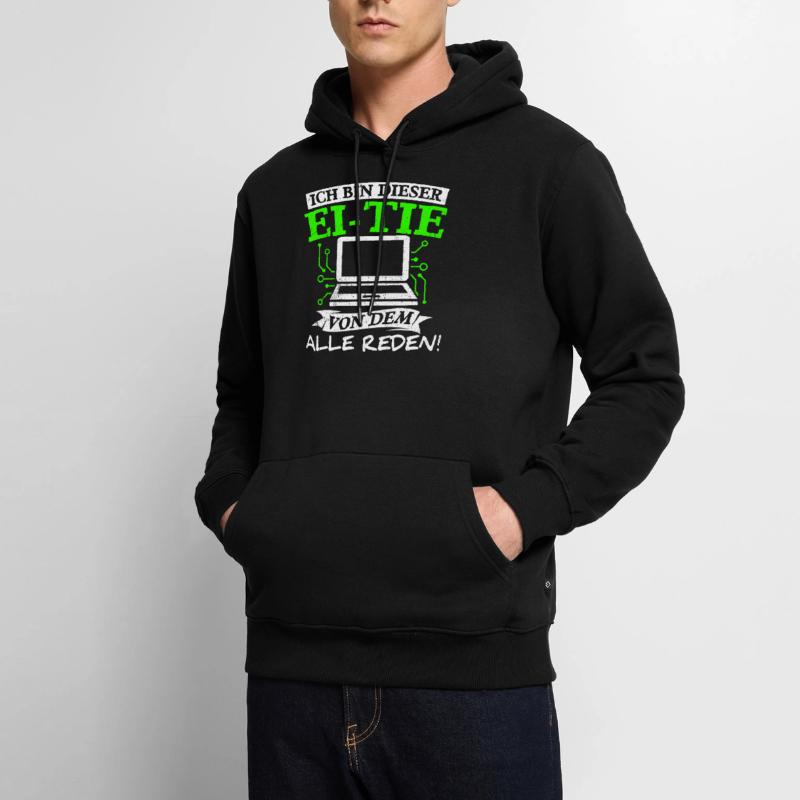 IT Computer PC Beruf Abreit Computer Fan Spruch IT Männer Premium Bio Hoodie