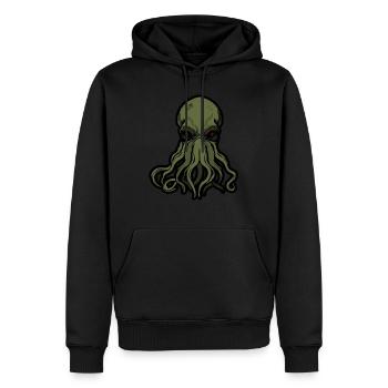 Cthulhu! Die Sterne haben endlich recht! - Männer Premium Bio Hoodie - Schwarz - Vorne - Nico (187cm)