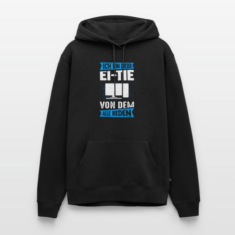 IT Computer PC Beruf Abreit Computer Fan Spruch IT Männer Premium Bio Hoodie