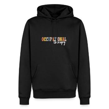 Occupational Therapy Registered Nurse RN LPN - Men’s Premium Organic Hoodie - black - Front - Nico (187cm)