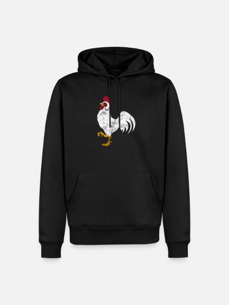 robinet - Sweat à capuche Premium bio Homme - noir