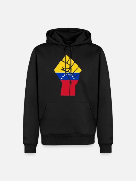Venezuela - Men’s Premium Organic Hoodie - black
