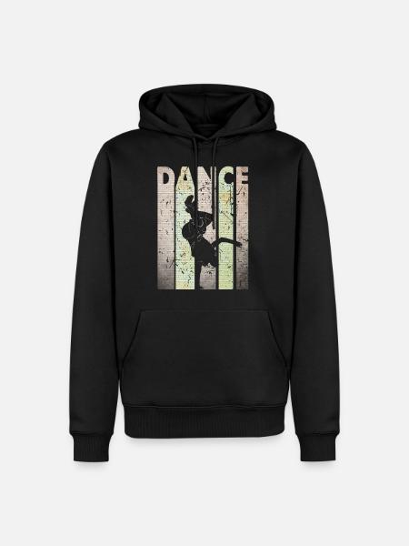 Breakdancing - Men’s Premium Organic Hoodie - black