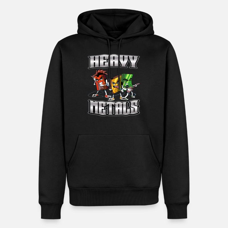 Nerd Science Geek - Sweat à capuche Premium bio Homme - noir