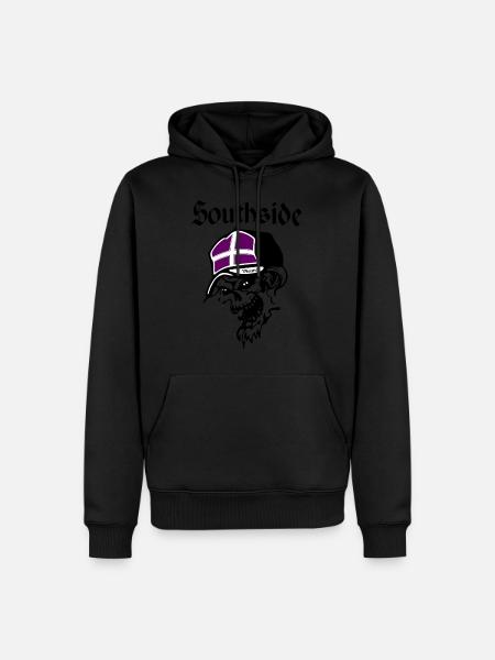 Southside Vienna - Männer Premium Bio Hoodie - Schwarz
