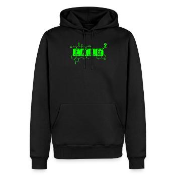 zweifacher Papa werdender Vater Chemiker Laborant - Männer Premium Bio Hoodie - Schwarz - Vorne - Nico (187cm)