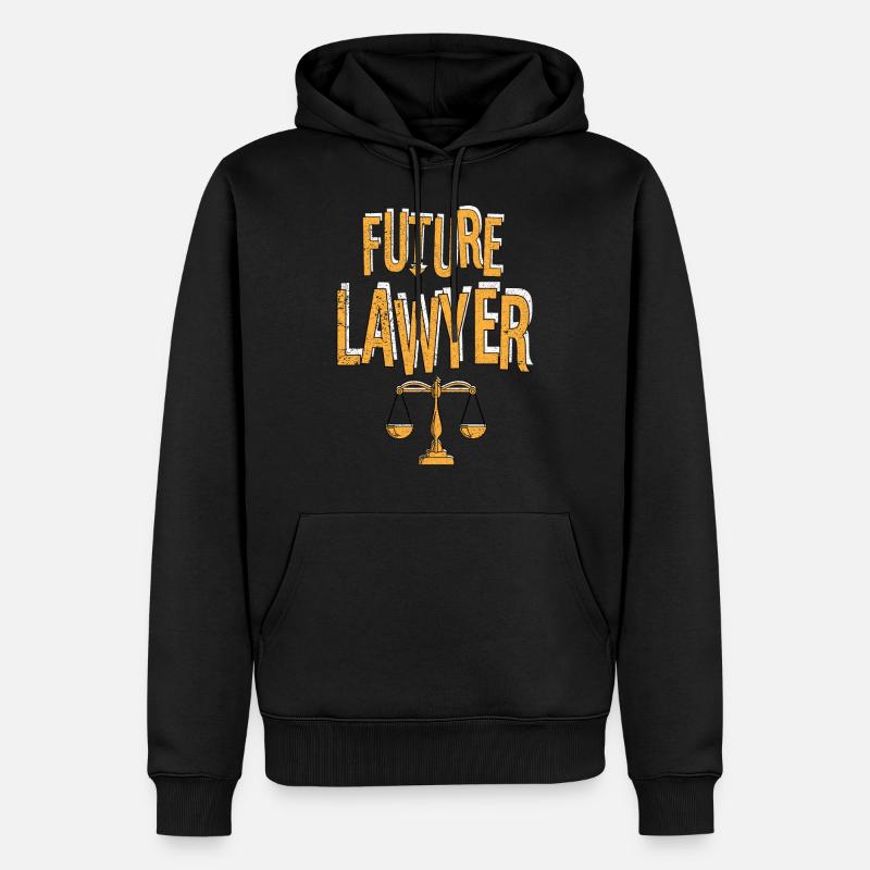 Avocat Avocat Law Judge Law Gift 29 - Sweat à capuche Premium bio Homme - noir