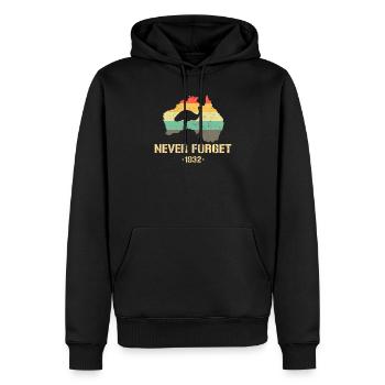 Emu War 1932 Lustige australische Geschichte - Männer Premium Bio Hoodie - Schwarz - Vorne - Nico (187cm)