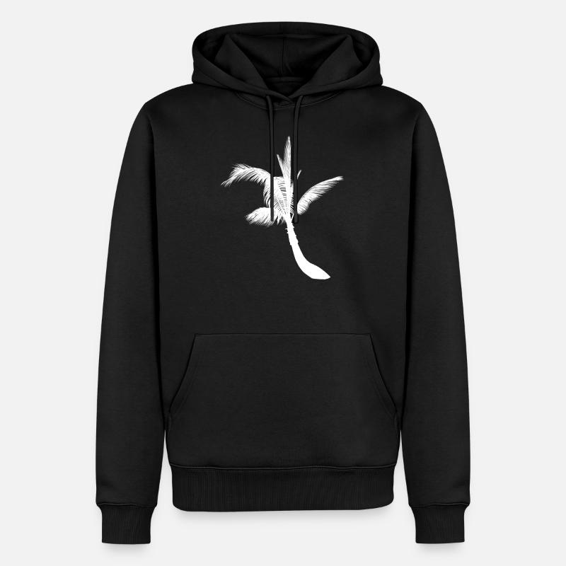 Palmier palmier - Sweat à capuche Premium bio Homme - noir