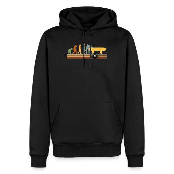 Snooker Evolution Billardtisch Billardkugeln Pool - Männer Premium Bio Hoodie - Schwarz - Vorne - Nico (187cm)