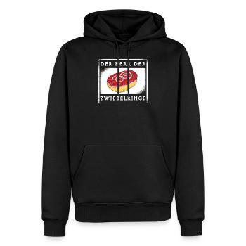BBQ Grill Barbecue Griller Mettbrötchen lustig - Männer Premium Bio Hoodie - Schwarz - Vorne - Nico (187cm)