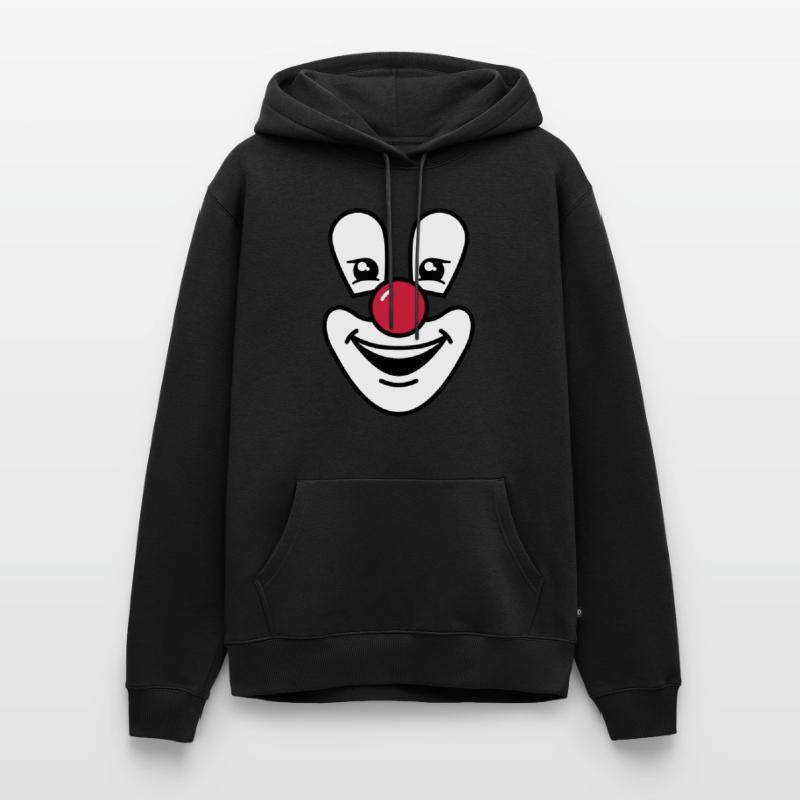 Clown Männer Premium Bio Hoodie