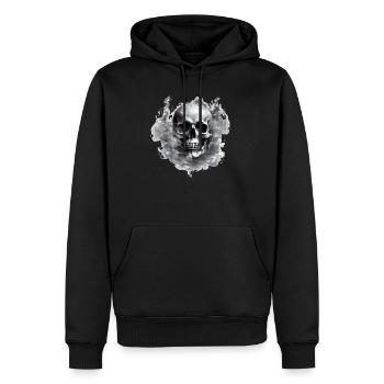 Monster Monster Demon Devil Vampire Guhl Zombie - Sweat à capuche Premium bio Homme - noir - Devant - Nico (187cm)
