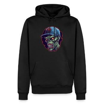 Monster Ungeheuer Dämon Teufel Vampir Guhl Zombie - Männer Premium Bio Hoodie - Schwarz - Vorne - Nico (187cm)