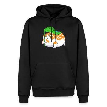 Frosch Desert Rain Frog - Männer Premium Bio Hoodie - Schwarz - Vorne - Nico (187cm)