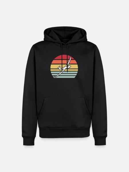 Planeur Planeur Planeur Planeur - Sweat à capuche Premium bio Homme - noir