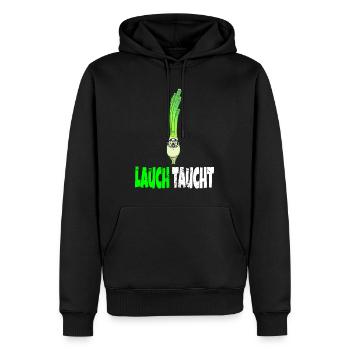 witziges Taucher T-Shirt - Männer Premium Bio Hoodie - Schwarz - Vorne - Nico (187cm)