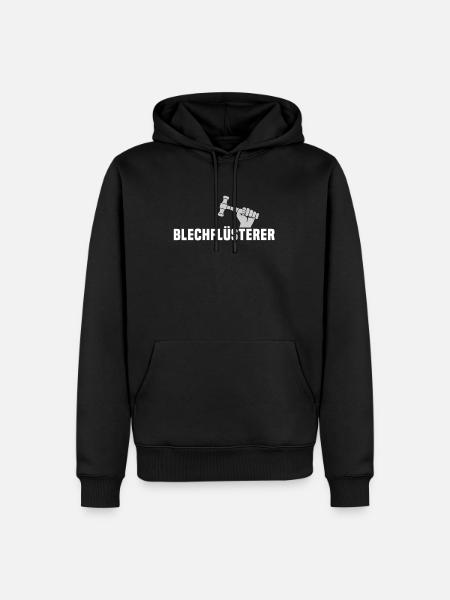 Spengler Beruf Bauspengler Sprüche - Männer Premium Bio Hoodie - Schwarz