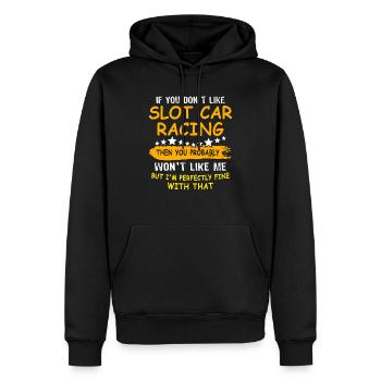 Slot Car Slotracing Slotcar - Männer Premium Bio Hoodie - Schwarz - Vorne - Nico (187cm)
