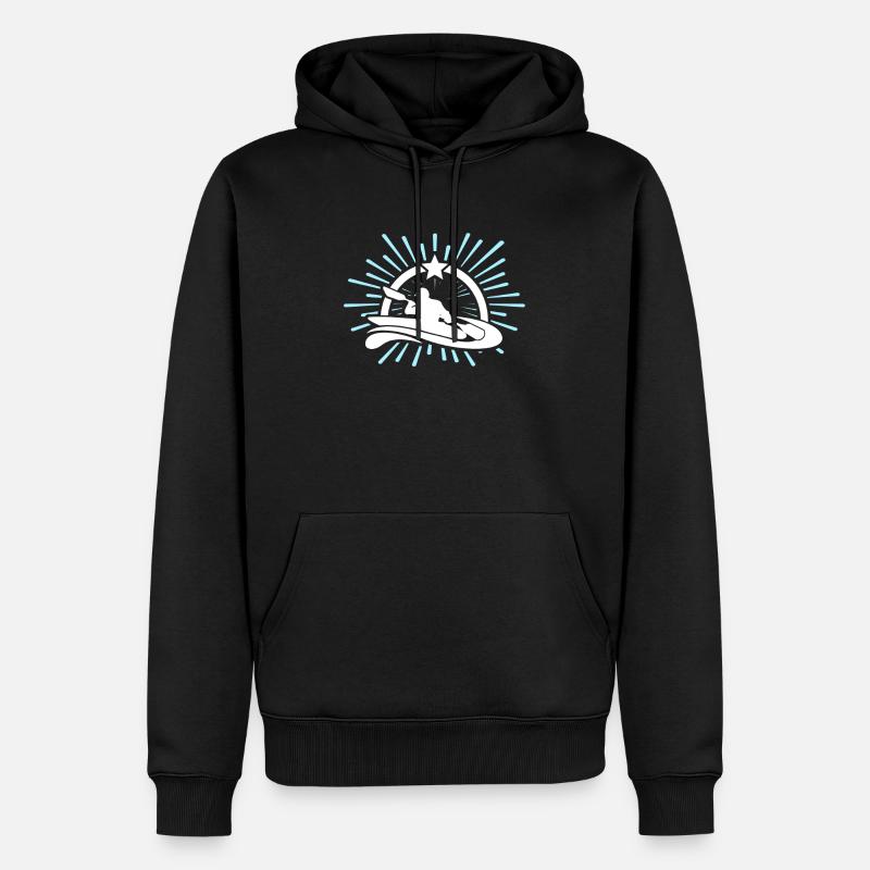 Kayaking Kayak - Sweat à capuche Premium bio Homme - noir