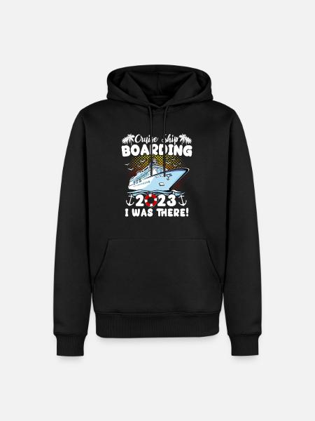 Cruise 2023 Cruise Ship - Men’s Premium Organic Hoodie - black