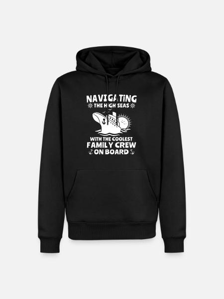 Cruise Family - Men’s Premium Organic Hoodie - black