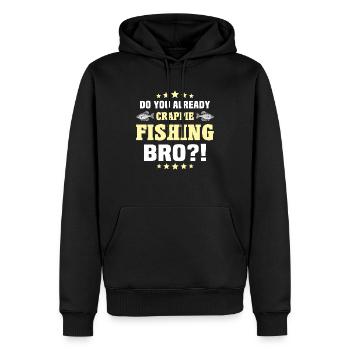 Sonnenbarsch Crappie Fishing - Männer Premium Bio Hoodie - Schwarz - Vorne - Nico (187cm)