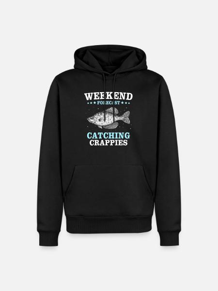 Sonnenbarsch Barsch Crappie Fishing - Männer Premium Bio Hoodie - Schwarz