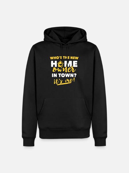 Homeowners Homeowners - Men’s Premium Organic Hoodie - black