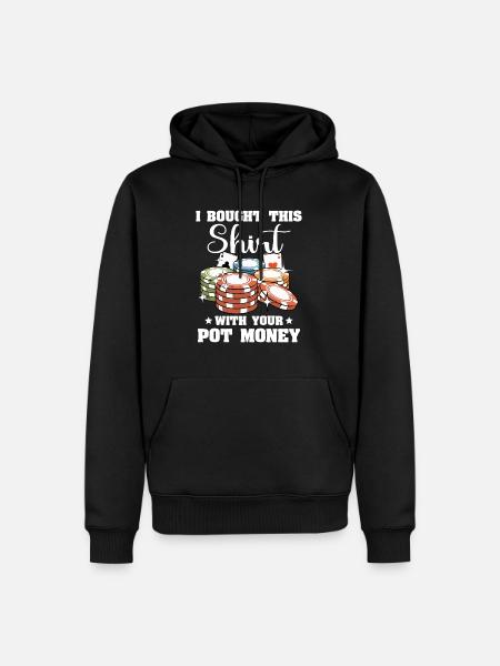 Poker Poker Players - Men’s Premium Organic Hoodie - black