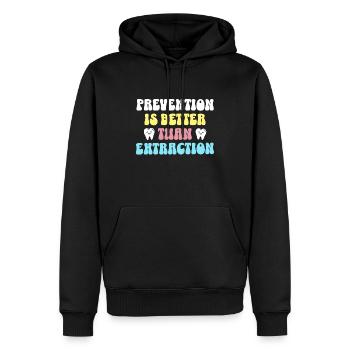 Dentist Zahnarzt - Männer Premium Bio Hoodie - Schwarz - Vorne - Nico (187cm)