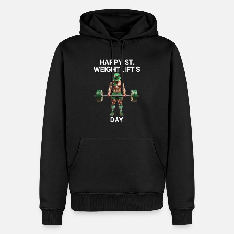 Gymnase de la Saint-Patrick - Sweat à capuche Premium bio Homme - noir