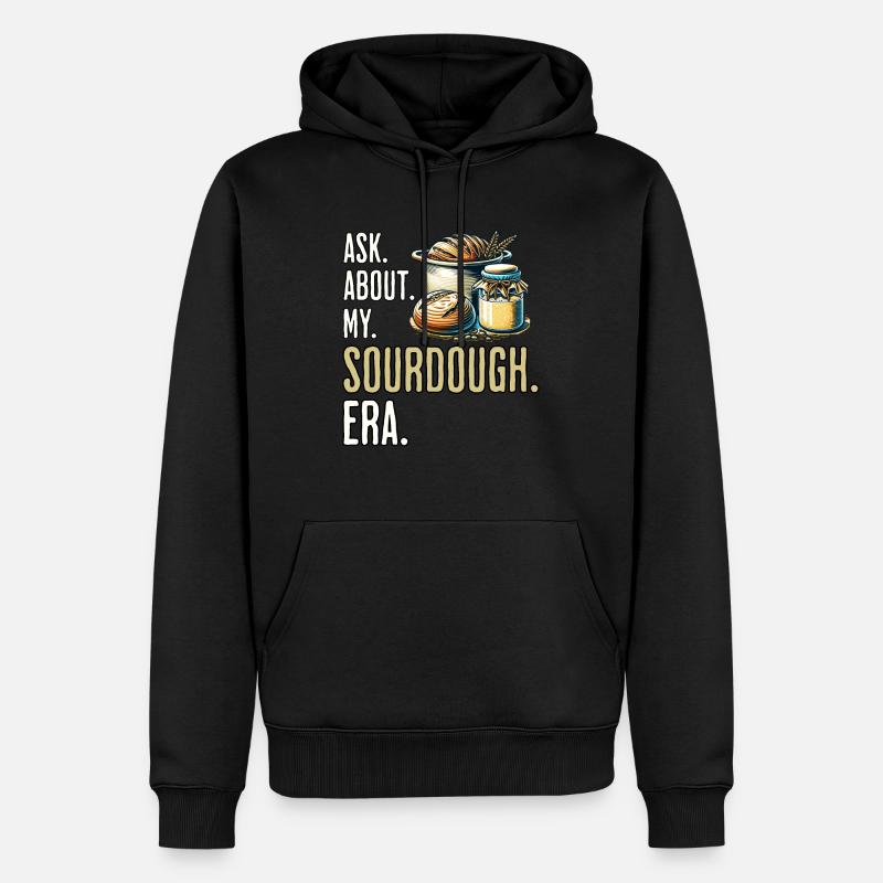 Sauerteig - Männer Premium Bio Hoodie - Schwarz