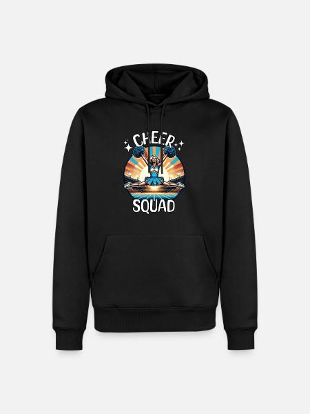 Cheerleader Squad - Men’s Premium Organic Hoodie - black