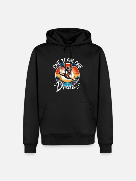 Cheerleader Saying - Men’s Premium Organic Hoodie - black