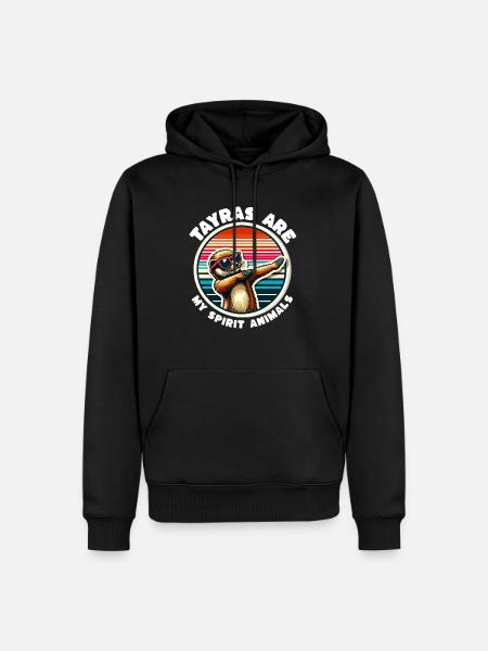 Funny Marten Sayings - Men’s Premium Organic Hoodie - black