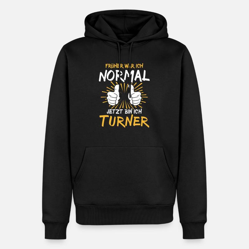 Turner Spruch - Sweat à capuche Premium bio Homme - noir