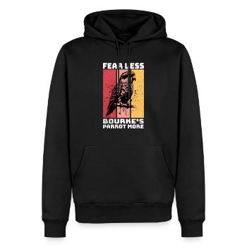 Bourke Parrot Bourkesittich - Männer Premium Bio Hoodie - Schwarz - Vorne - Nico (187cm)