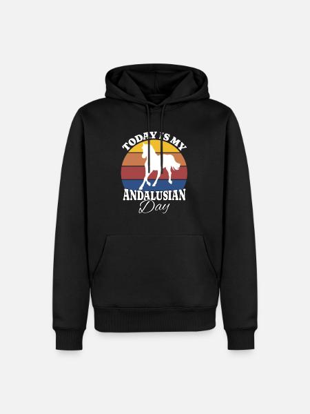 Andalusier Andalusian - Men’s Premium Organic Hoodie - black