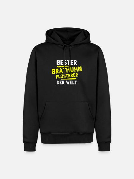 Roast chicken gift - Men’s Premium Organic Hoodie - black