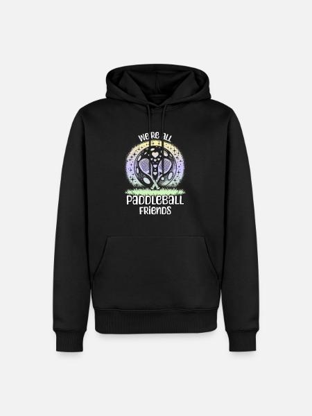 Paddleball Sayings - Men’s Premium Organic Hoodie - black
