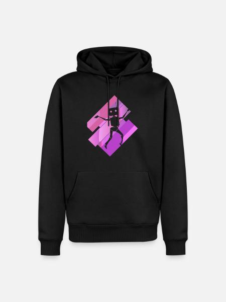 Cyborg Roboter Maschine - Männer Premium Bio Hoodie - Schwarz