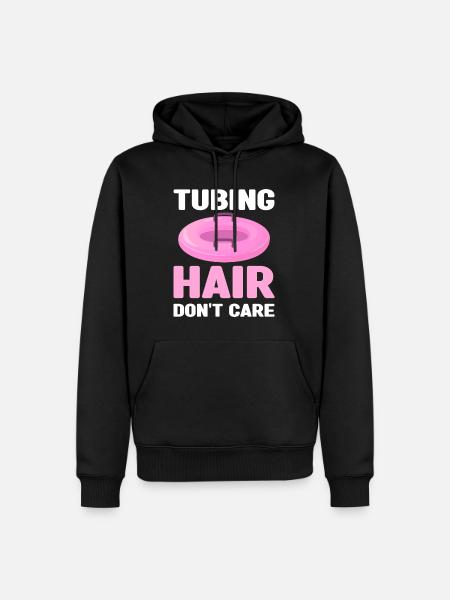 Rafting - Männer Premium Bio Hoodie - Schwarz