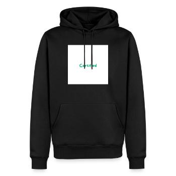 2 1 - Sweat à capuche Premium bio Homme - noir - Devant - Nico (187cm)